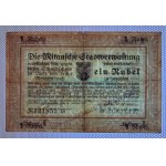 Latvia - Mitava, 1 Ruble, 1915, F