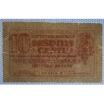 Lithuania, 10 Centu, 1922, VF