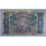 Lithuania, 2 Litu, 1922, F