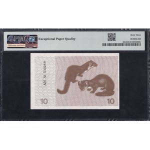 Lithuania, 10 Talonas, 1991, Choice UNC 63 EPQ