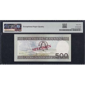 Lithuania, 500 Litu, 1991, Gem UNC 65 EPQ, SPECIMEN