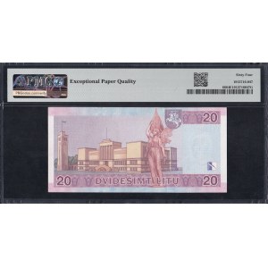 Lithuania, 20 Litu, 2001, Choice UNC 64 EPQ