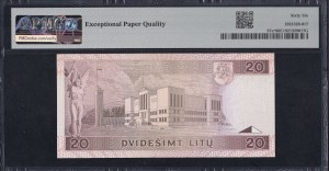Lithuania, 20 Litu, 1993 (1994), Gem UNC 66 EPQ, Replacement