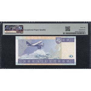 Lithuania, 10 Litu, 2001, Gem UNC 66 EPQ