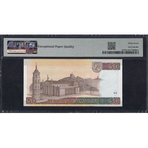 Litva, 50 litů, 2003, Superb Gem UNC 67 EPQ