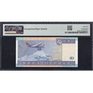 Lithuania, 10 Litu, 2007 (2008), Gem UNC 66 EPQ