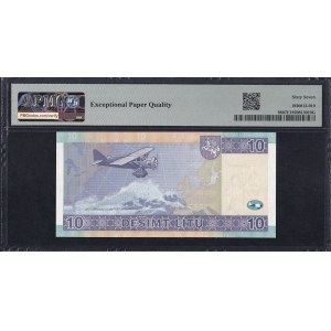 Lithuania, 10 Litu, 2007 (2008), Superb Gem UNC 67 EPQ