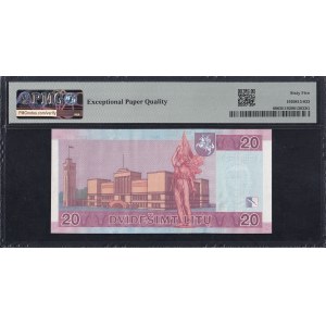 Lithuania, 20 Litu, 2007, Gem UNC 65 EPQ