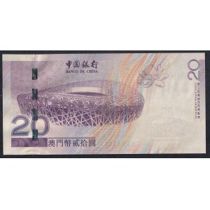 Macau, 20 Patacas, 2008, UNC