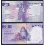 Macau, Set of 4 banknotes (10, 20 Patacas), 2020, UNC