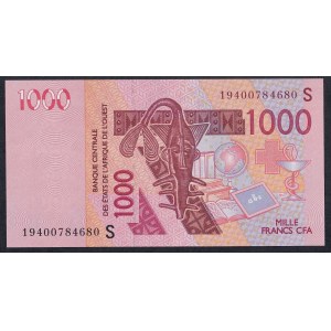 Mali - West African States, 1000 Francs CFA, 2003-2024, UNC