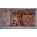 Mali - West African States, 1000 Francs CFA, 2003-2024, UNC