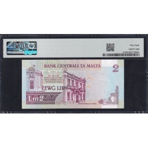 Malta, 2 Liri, 1967 (1989), Choice About UNC 58
