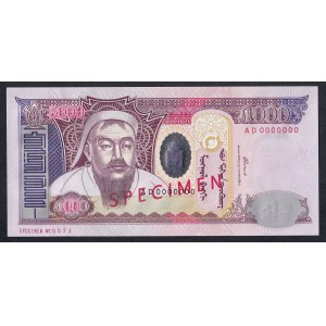Mongolia, 5.000 tögrög, 2003-2018, UNC, SPECIMEN