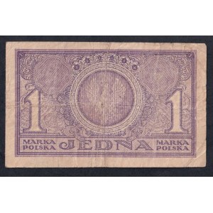Poland, 1 Marka Polska, 1919, VF