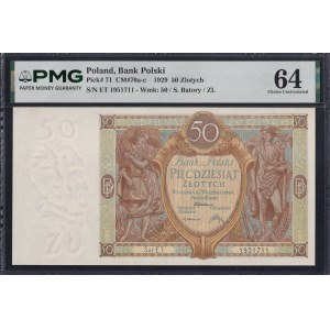 Poland, 50 Zlotych, 1929, Chice UNC 64
