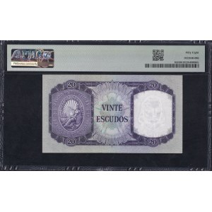 Portugal, 20 Escudos, 1960, Choice About UNC 58
