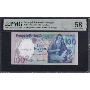 Portugalia, 100 escudo, 1980 r., stan Choice About UNC 58