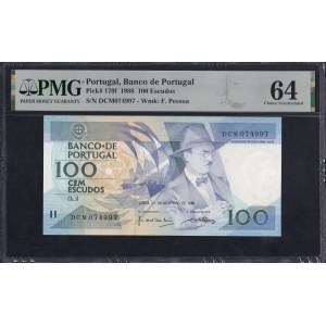 Portugal, 100 Escudos, 1988, Choice UNC 64