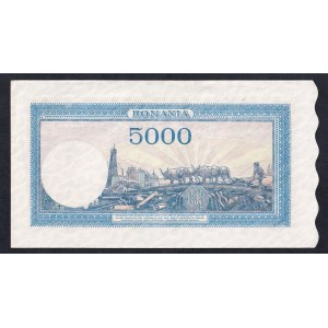 Romania, 5000 Lei, 1945, aUNC