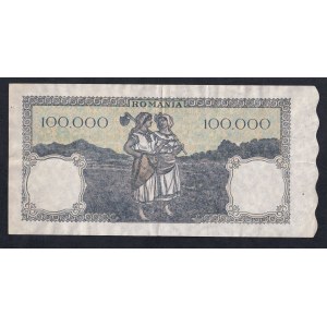 Rumunsko, 100 000 lei, 1946, VF