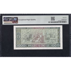 Romania, 25 Lei, 1966, Gem UNC 66 EPQ