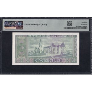 Romania, 50 Lei, 1966, Choice About UNC 58 EPQ