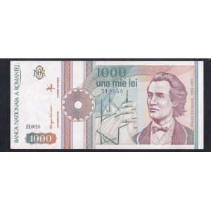 Romania, 1000 Lei, 1991, UNC