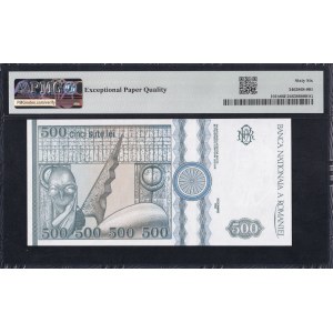 Roumanie, 500 lei, 1992, Gem UNC 66 EPQ
