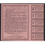 Russia, Set of 4 banknotes (500 Rubles), 1917, F-VF-XF