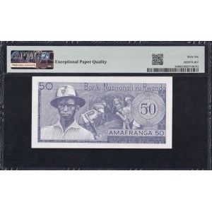 Rwanda, 50 Francs, 1976, Gem UNC 66 EPQ