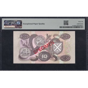 Scotland, 10 Pounds, 1992-94, Gem UNC 66 EPQ, SPECIMEN