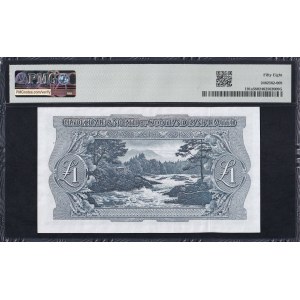Scotland, 1 Pound, 1950-56, Choice About UNC 58