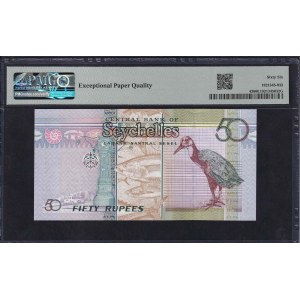 Seychely, 50 rupií, 2011, Gem UNC 66 EPQ