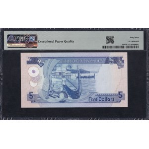 Salomonen, 5 Dollar, 1977, Gem UNC 65 EPQ