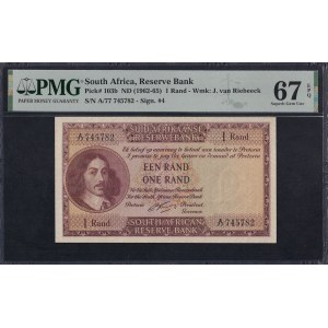 South Africa, 1 Rand, 1962-65, Superb Gem UNC 67 EPQ