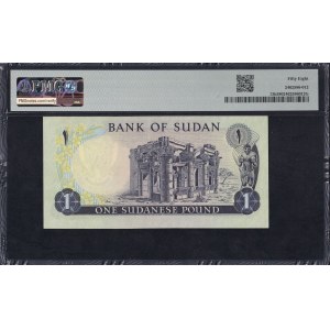 Sudan, 1 Pfund, 1971–78, sehr gut, fast wie neu (UNC 58)