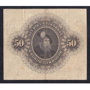 Sweden, 50 Kronor, 1948, VF