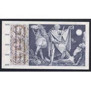 Switzerland, 100 Franken, 1967, AU