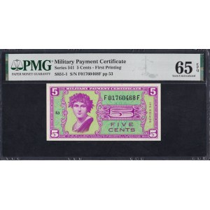 USA, 5 Cents, 1958-1961, Gem UNC 65 EPQ