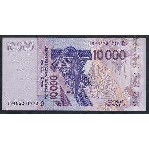 West African States - Mali, 10.000 Francs CFA, 2003-2024, UNC