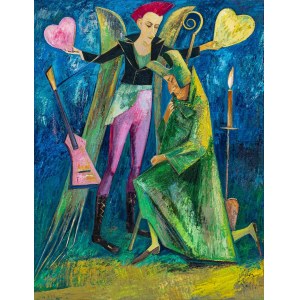 Ivan Kulik, The Cardinal and His Guardian Angel, 2026