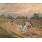 Jerzy KOSSAK (1886-1955), Dai, via il bolscevico! (1921)