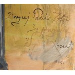Wojciech KOSSAK (1856–1942), „Portrét Zofie Jachimecké v modrých šatech“ (1941)