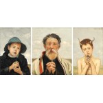 Vlastimil HOFMAN (1881–1970), The Plowman's Prayer—Triptych (1918)