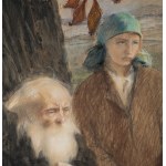 Teodor AXENTOWICZ (1859–1938), „Die Huzulen – zwei Generationen“