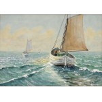 Soter JAXA-MAŁACHOWSKI (1867-1952), Na połów (1937)