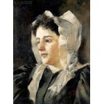 Stanisław BERGMAN (1882–1930), Woman in a Bonnet