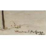Wlastimil HOFMAN (1881-1970), « Le pommier – la première neige » (1951)