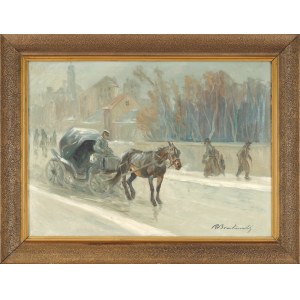 Roman BREITENWALD (1911-1985), Dorożka